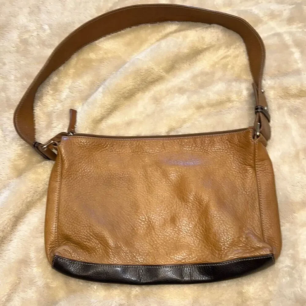 Coccinelle Brown Leather Shoulder Bag | Sz OS
